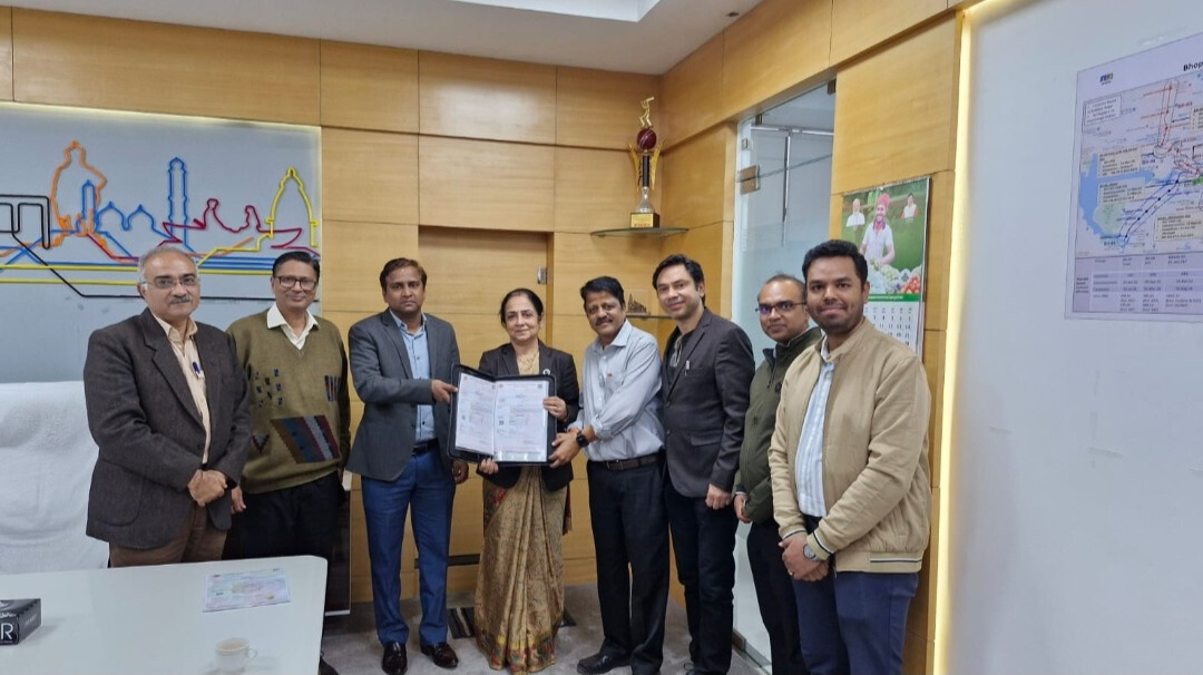 MPMRCL signs contract with Bharat Electronics for Bhopal and Indore Metro projects