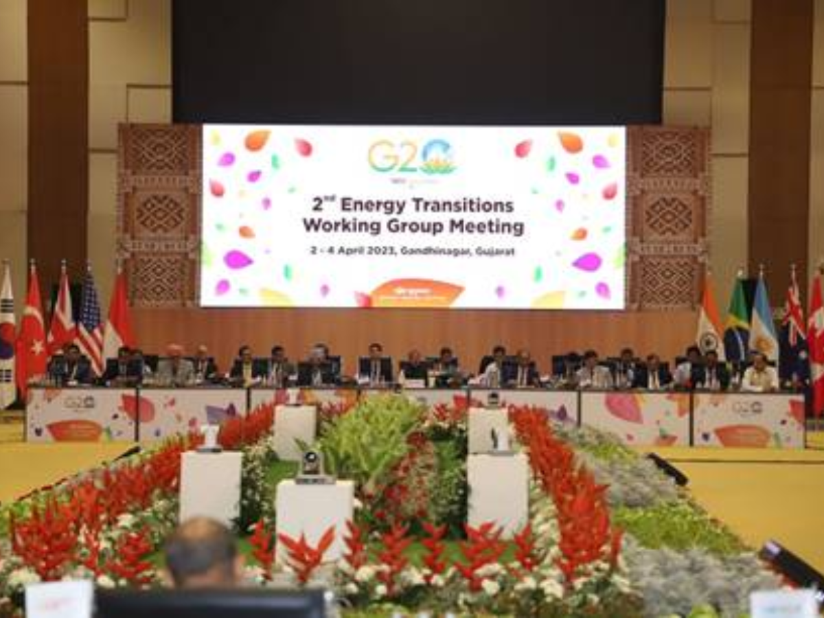 ऊर्जा स्रोतों में हो रहे बदलाव पर जी20 कार्य समूह की दूसरी बैठक गांधीनगर में आयोजित हुई