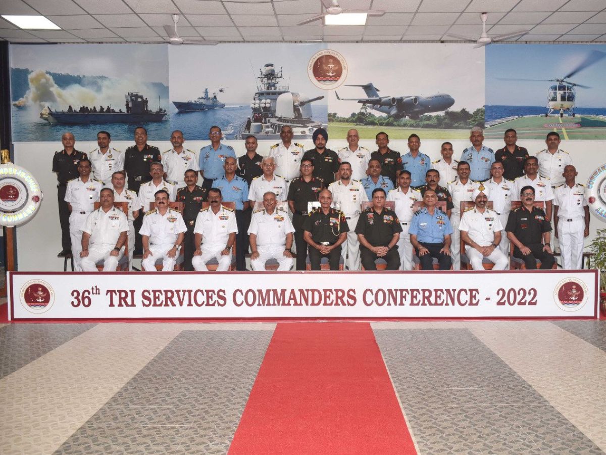 36th Tri-Services Commanders’ Conference - South held in Port Blair