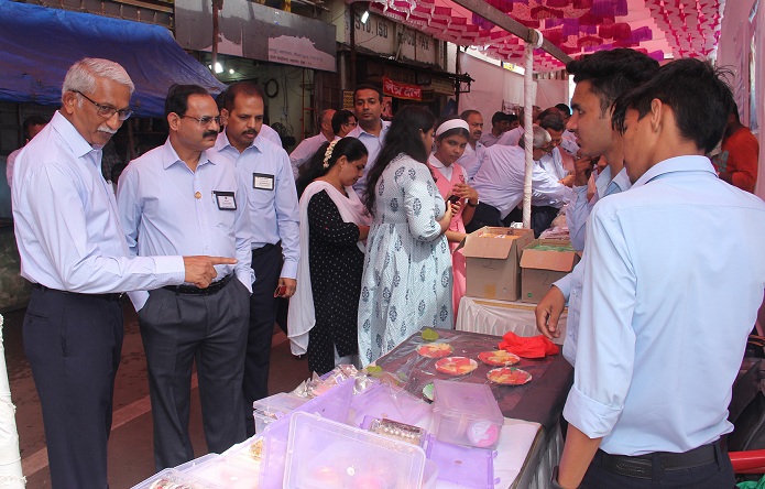 Diwali Haat inaugurated by Mr Mahesh Chandra at MDL