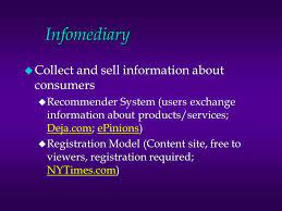 Infomediary Services