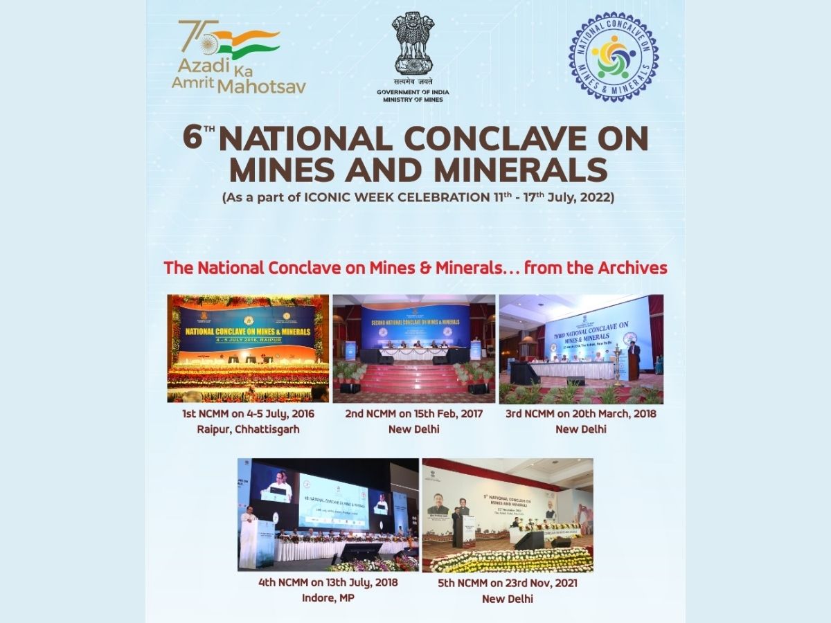 Mines Ministry to organise 6th National Conclave on Mines & Minerals