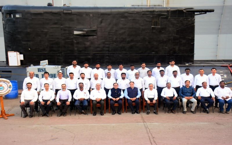 HSL完成史上最快EKM級潛艦改裝,增強印度海軍戰鬥力