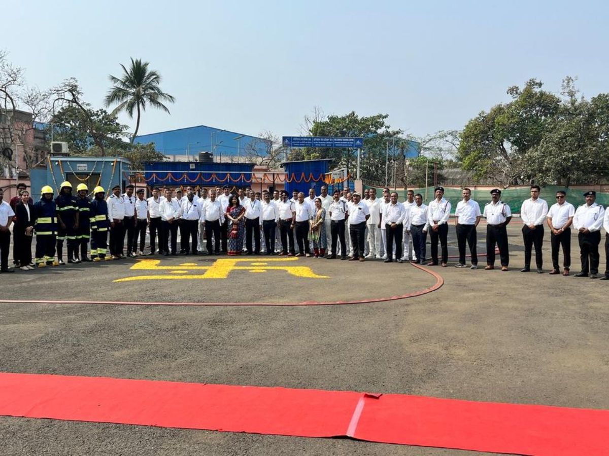 AAI Chairman inaugurates Pressure Fed Fuel Fire Training System at AAI’s Fire Service Training Centre, Kolkata