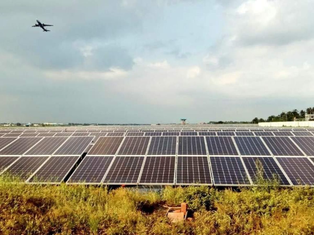 AAI, Kolkata airport operates solar-powered electricity