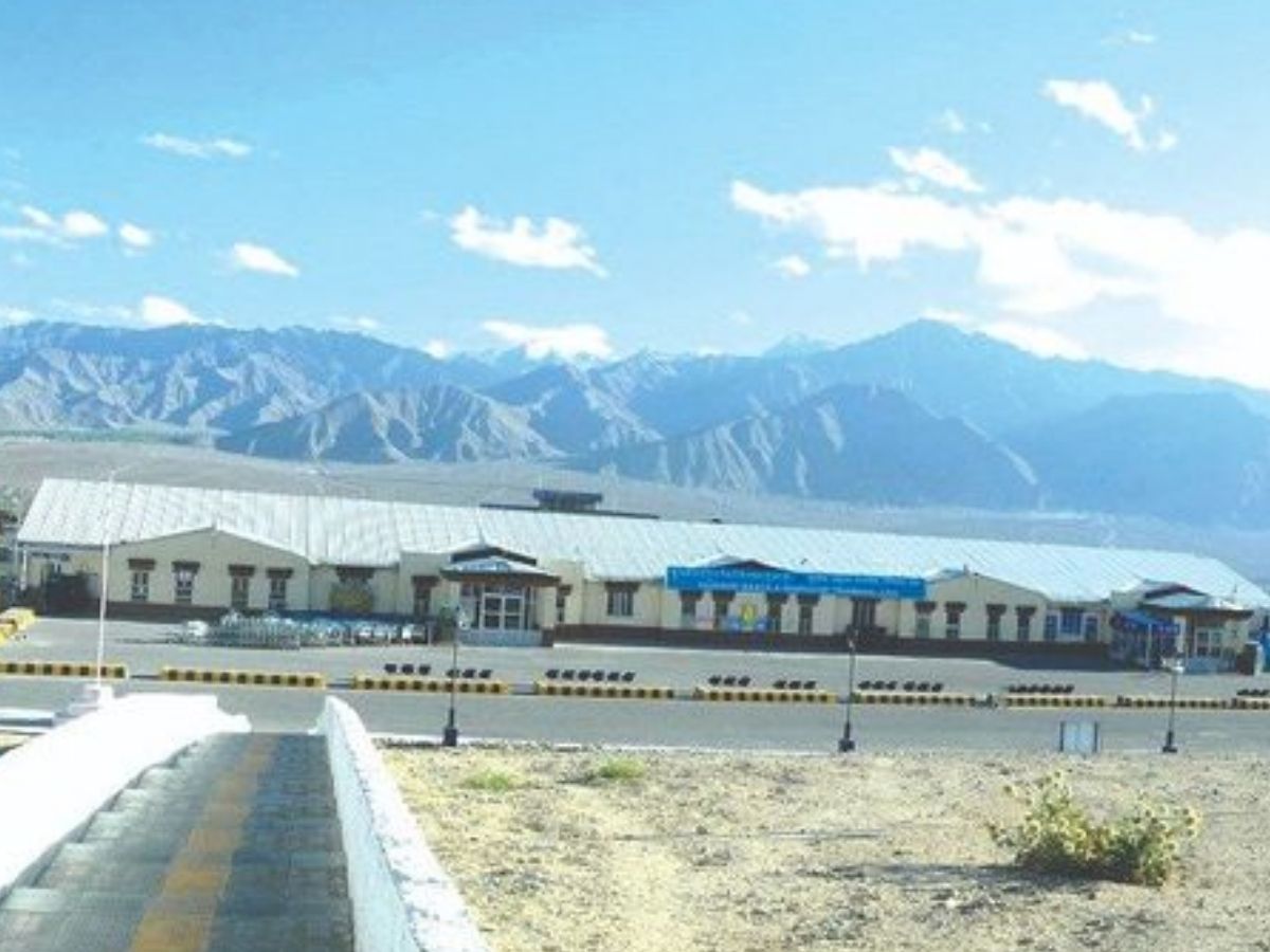 AAI Leh Airport is being built as India's first carbon-neutral airport