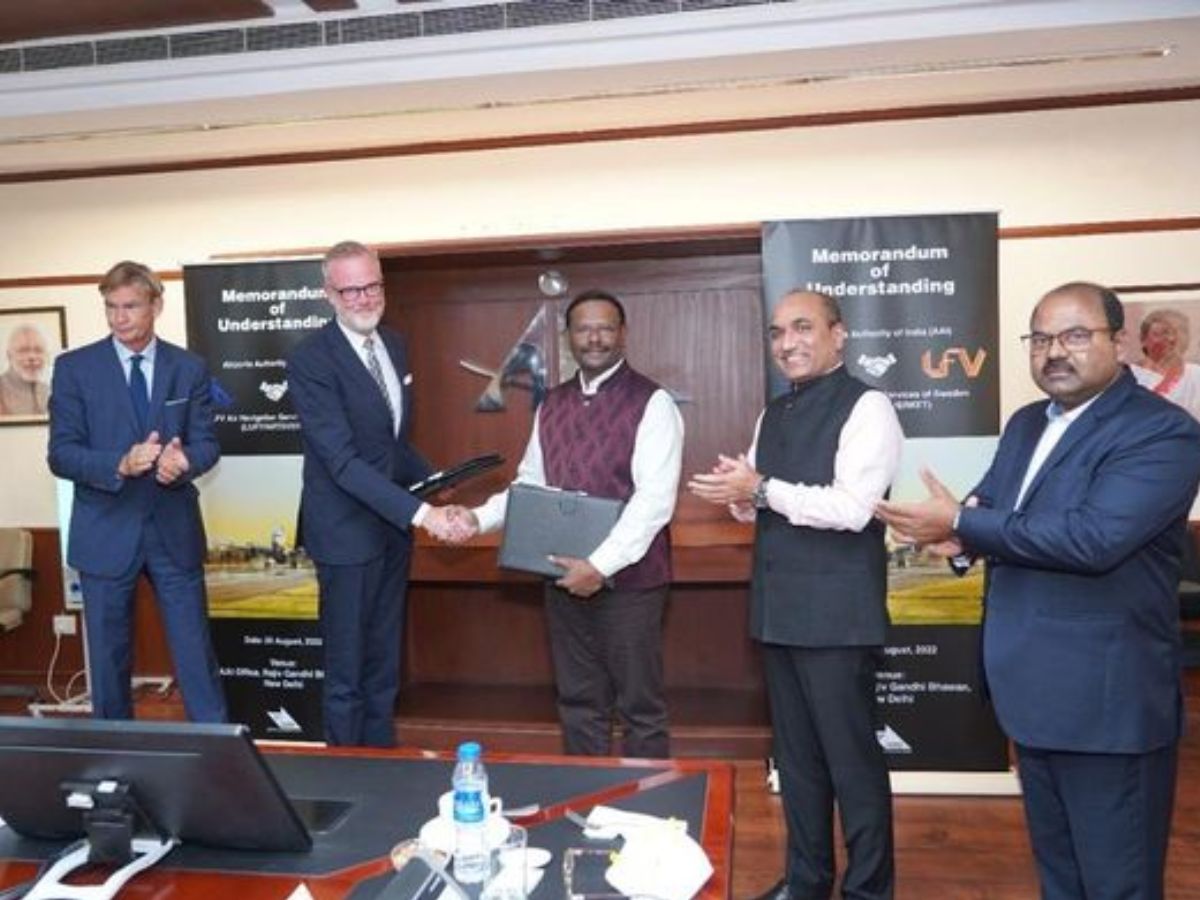 AAI signs MoU with Sweden's LFV Group for next-gen smart airports