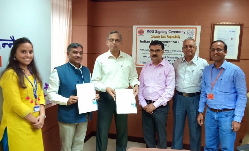 IOCL Signed MoU with ALIMCO to Support Divyangjans