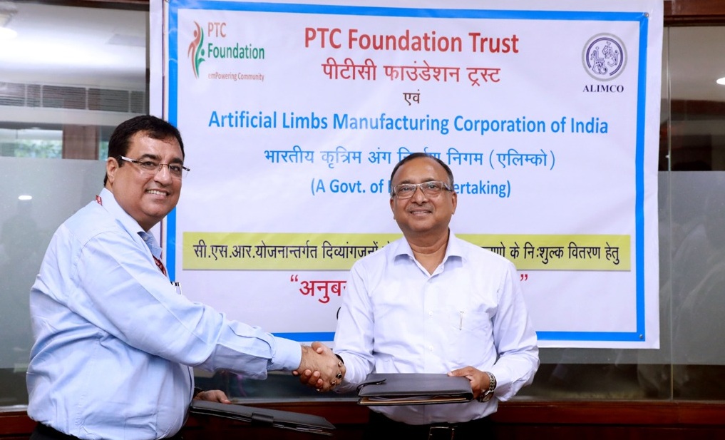 PTC Foundation and ALIMCO Signed an MoU