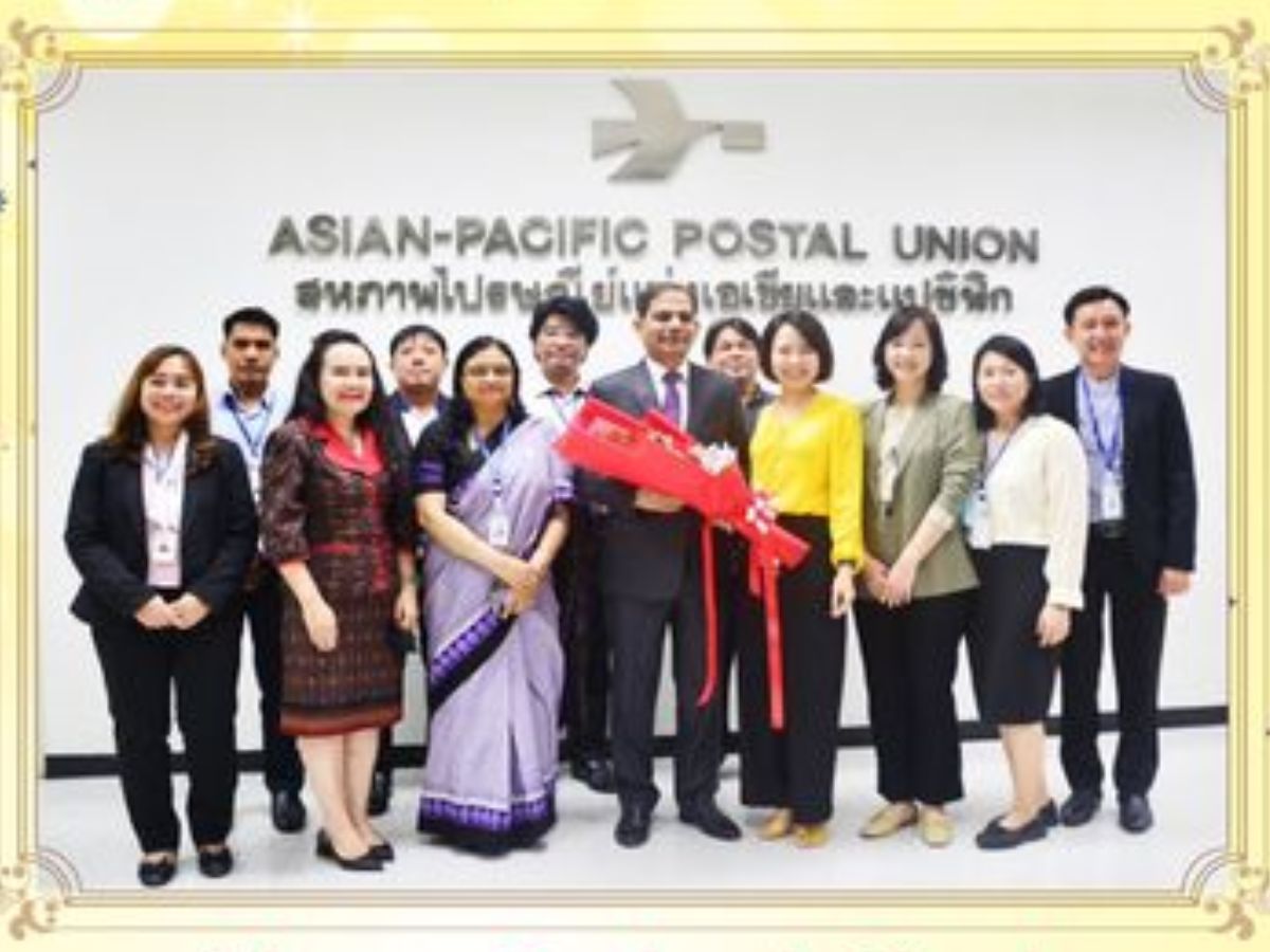 Vinay Prakash Singh takes over the office of General Secretary of Asian Pacific Postal Union