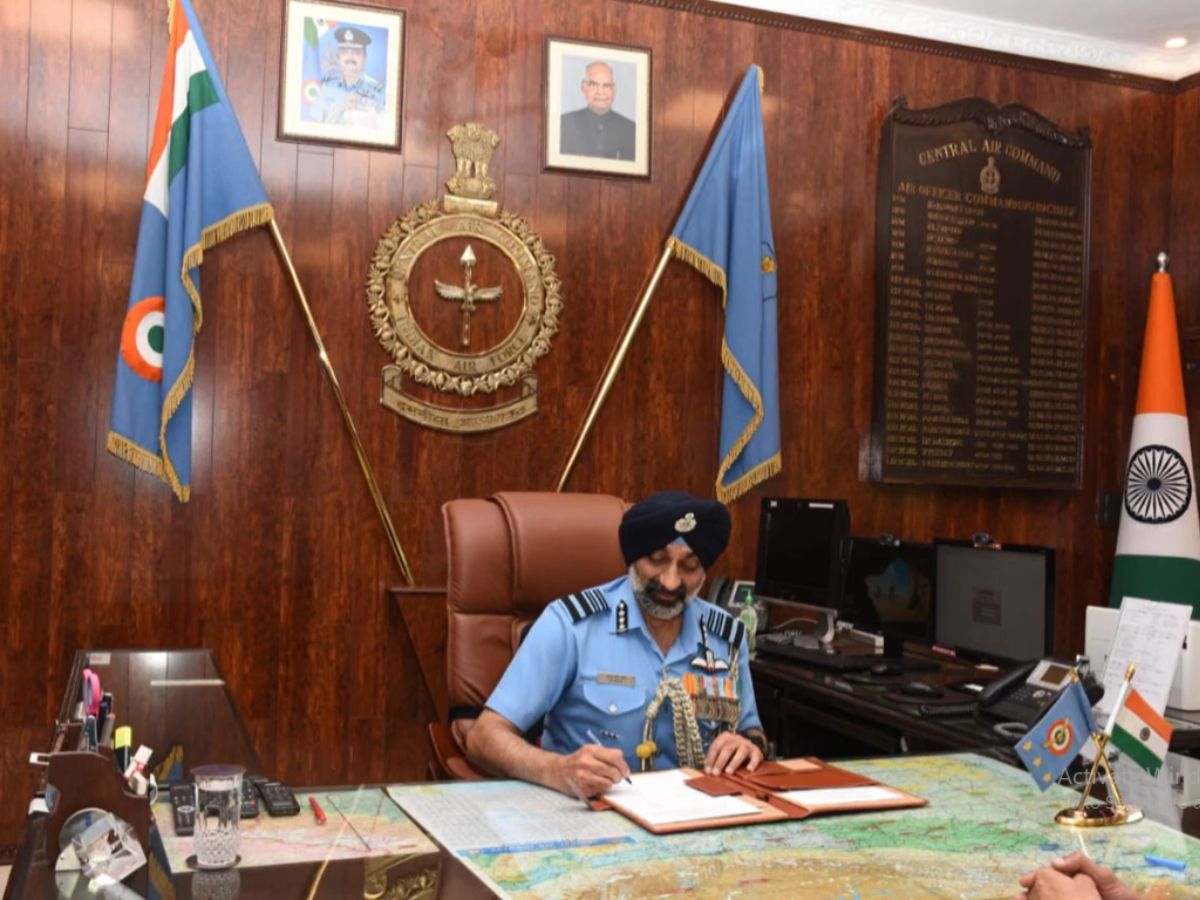 Air Marshal AP Singh takes over as AOC-in-C Central Air Command
