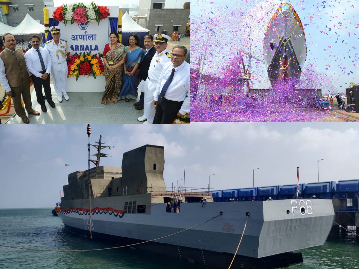 GRSE launches in house designed, Anti-Submarine Warfare Shallow Water Craft