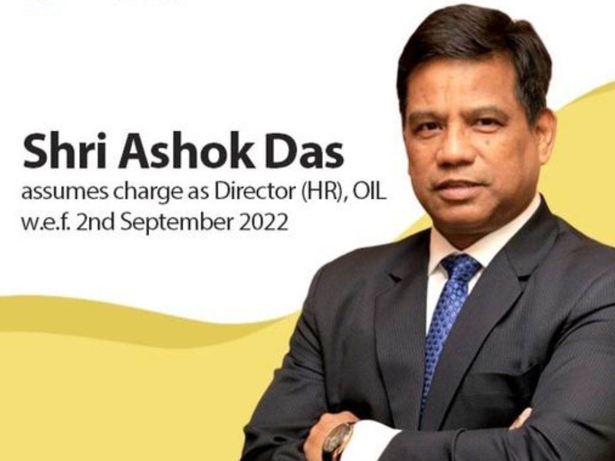 Shri Ashok Das assumed charge as Director (HR) of Oil India