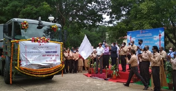 Medium Range Surface to Air Missile Flagged off at BDL