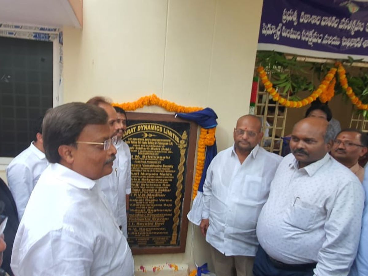 BDL inaugurates Social Welfare Girls Hostel Building in Andhra Pradesh