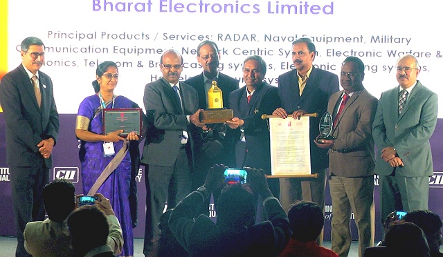 BEL won CII EXIM Bank Business Excellence Award