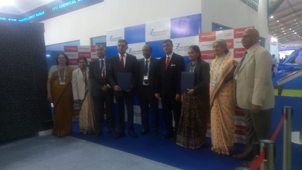 BEL Signs MoU with Mahindra Defence Systems