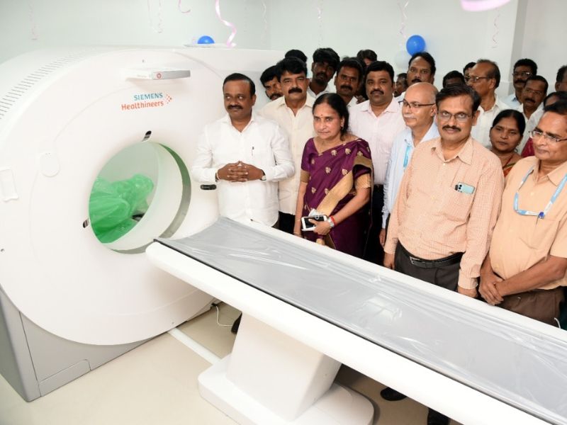 BEL CSR initiative: District Govt Hospital Machilipatnam gets CT Scan facility