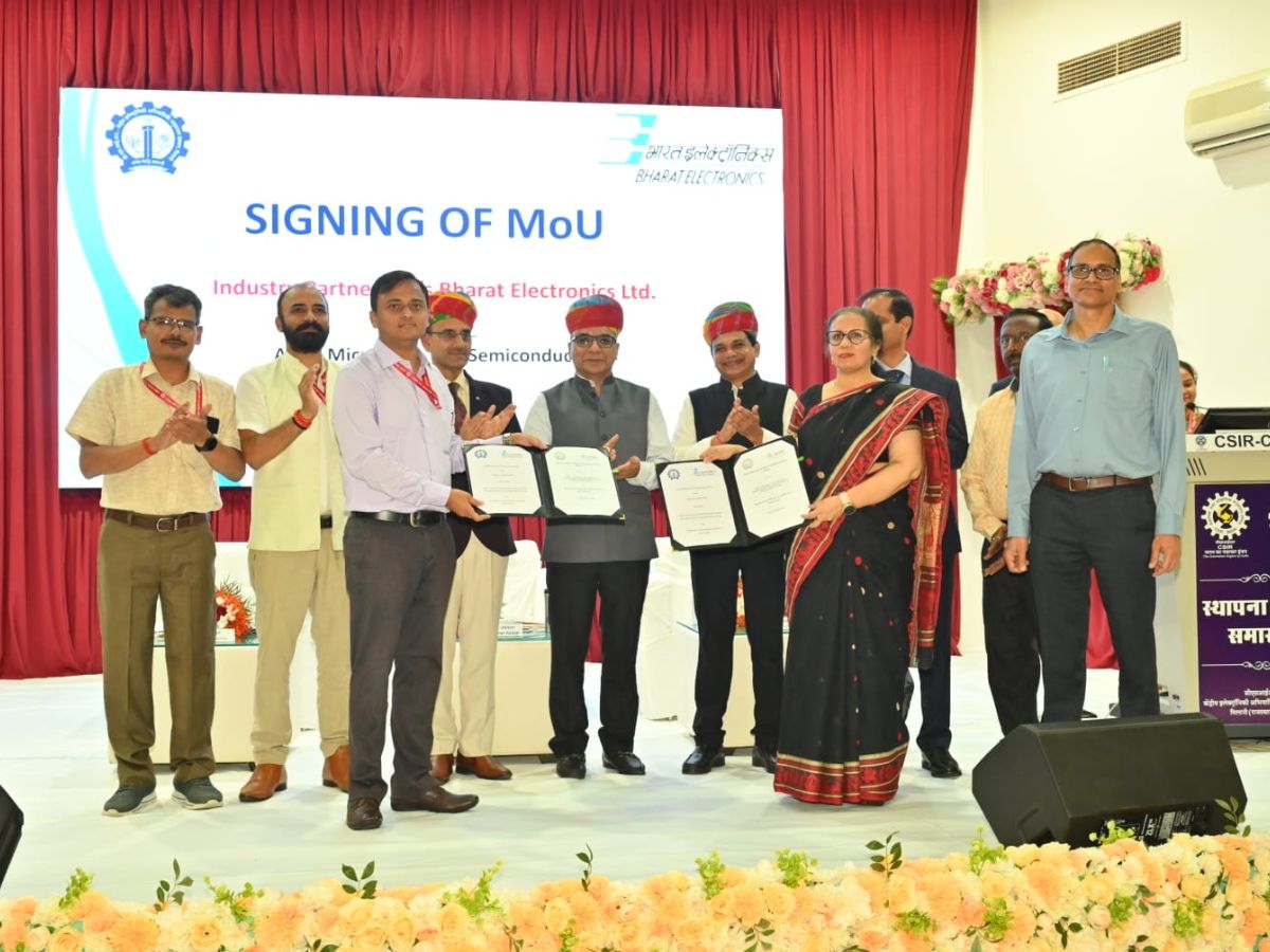 BEL, CSIR-CEERI ink MoU to indigenously develop advanced technologies critical to nation’s defence