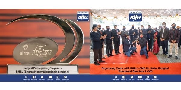 BHEL won award for Largest Participating Corporate