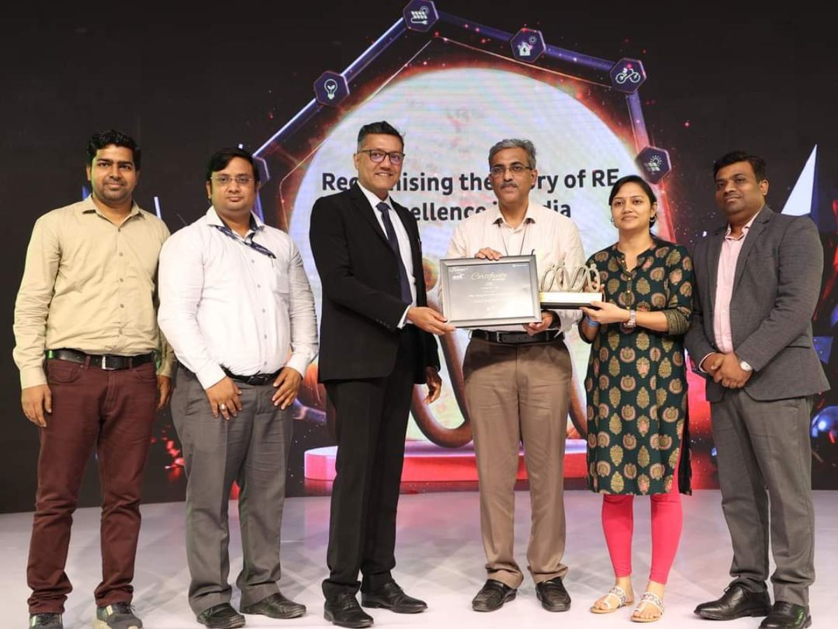 BHEL won prestigious ‘Renewable Energy India Award’