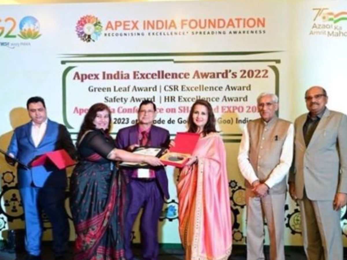 BHEL Won Prestigious Apex India Platinum and Gold Awards for two categories