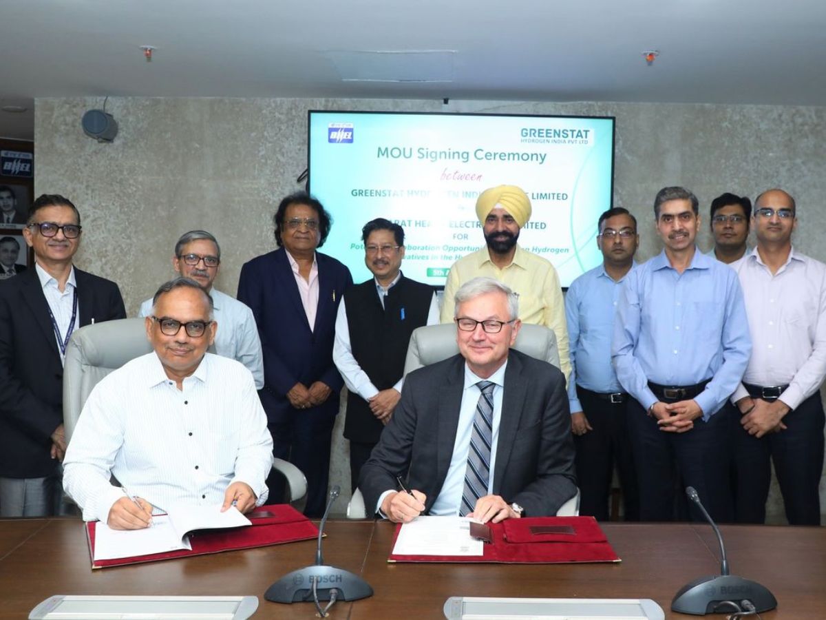 BHEL signs MoU with Greenstat hydrogen...Read More