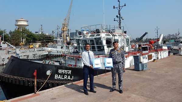 'Balraj' has been delivered to Naval Dockyard, Visakhapatnam