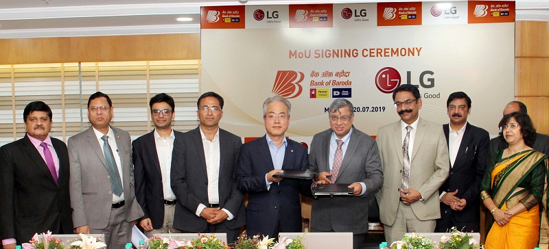 Bank of Baroda Signs MoU with LG Electronics India Pvt. Ltd.