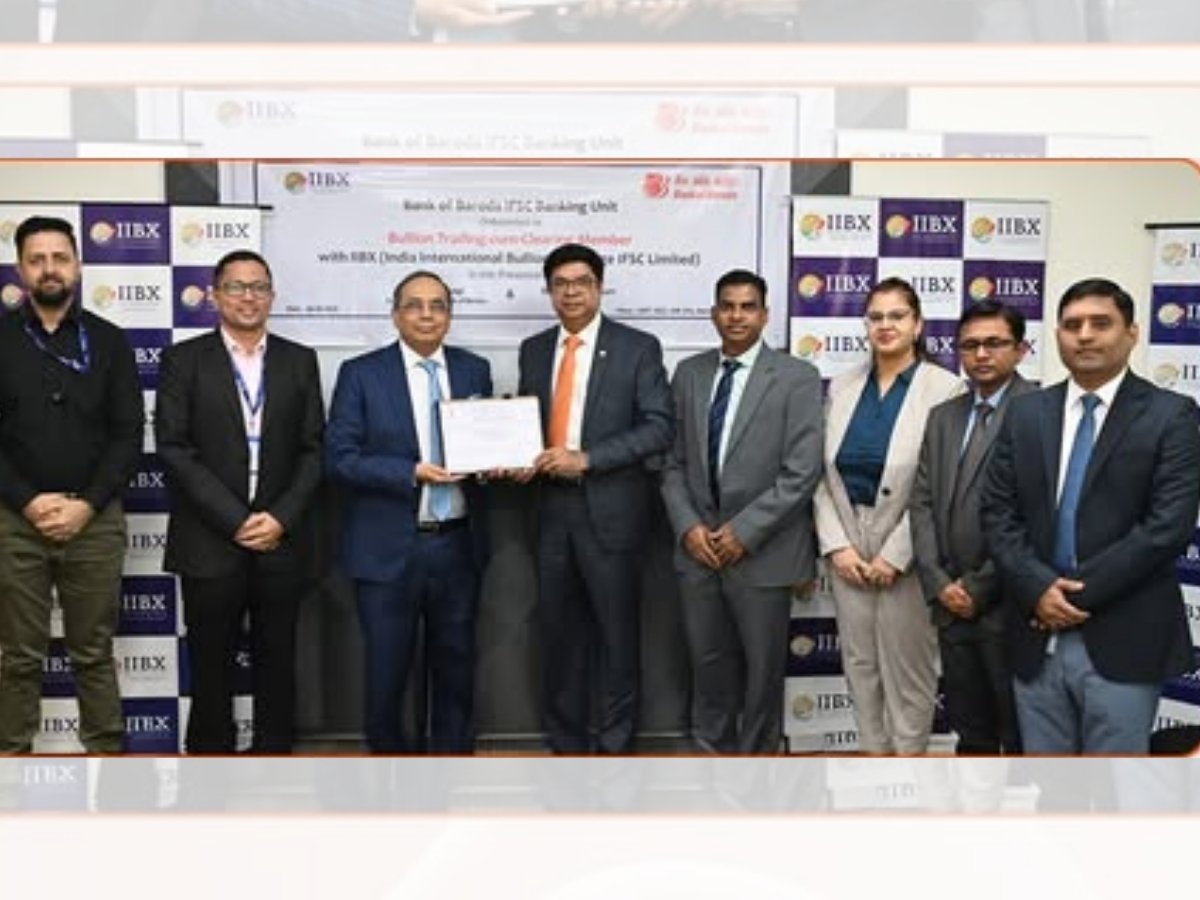 Bank of Baroda Receives Approval as TCM on IIBX to Boost India’s Bullion Market
