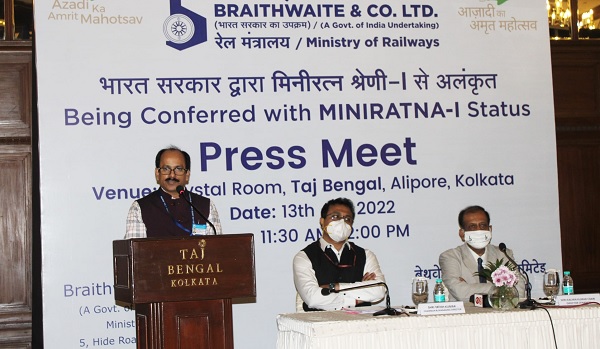 Braithwaite & Company got Miniratna Category-I status; can be merged with RITES