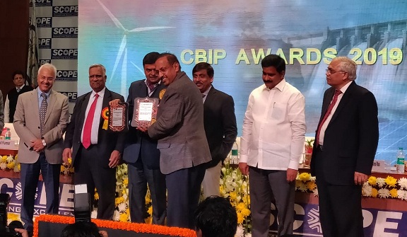 POWERGRID Received two Awards at CBIP Awards 2019