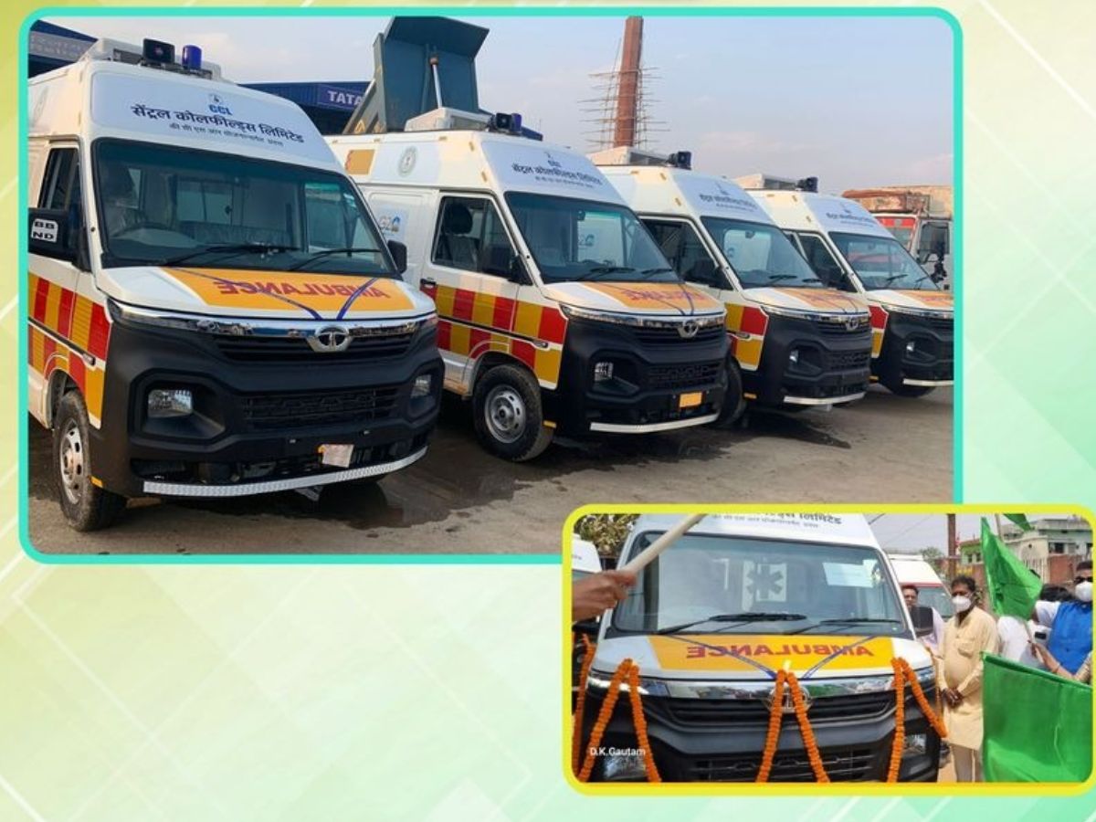 CCL Donates 6 ambulances to chatra district Administration