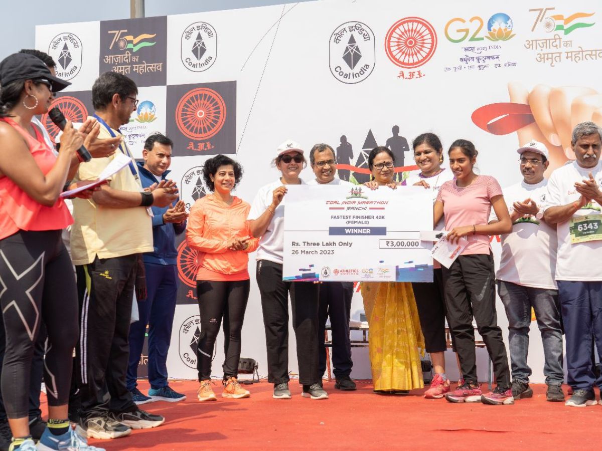 CCL conducts Coal India Maraton with Grandeur and magnificence