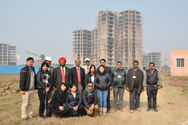 A Delegation of CDB of Bhutan visited the Greater Noida Housing Scheme of CGEWHO 