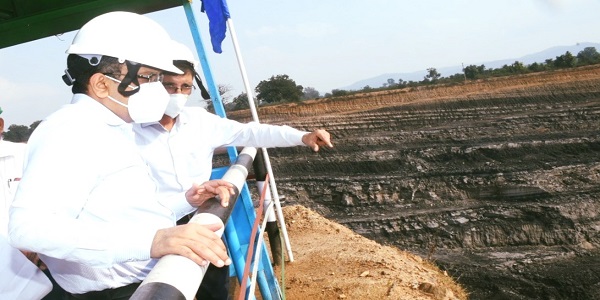 Chairman of CIL inspects CCL mines