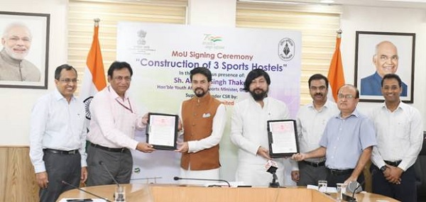CIL to Fund Construction of Three Hostels for Sports Persons
