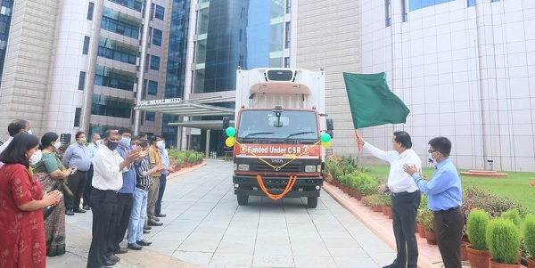 Coal India hands over two refrigerators trucks for vaccination supports