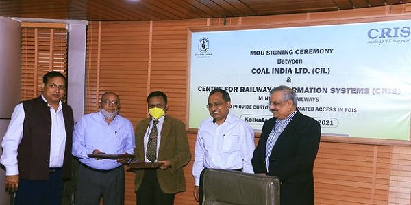 Coal India signs MoU with CRIS