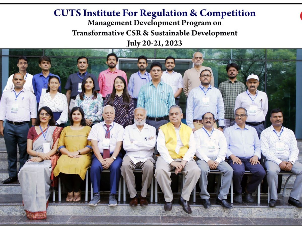 CIRC organised 2-Day Residential Management Development Programme on Transformational CSR and Sustainable Development
