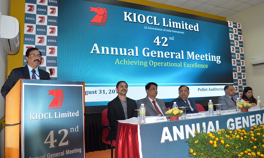 42st Annual General Meeting of KIOCL 