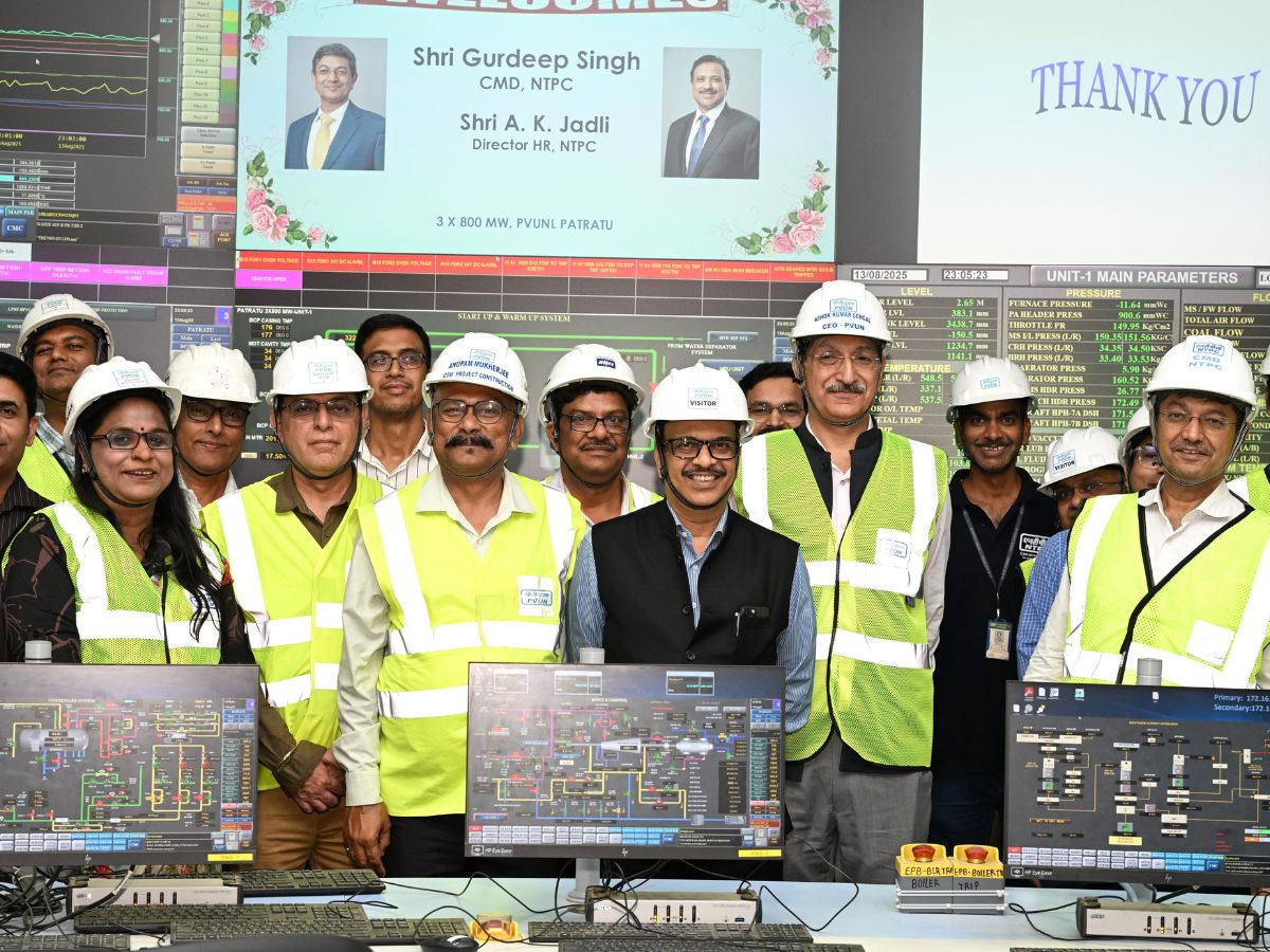 CMD NTPC visits PVUNL Patratu