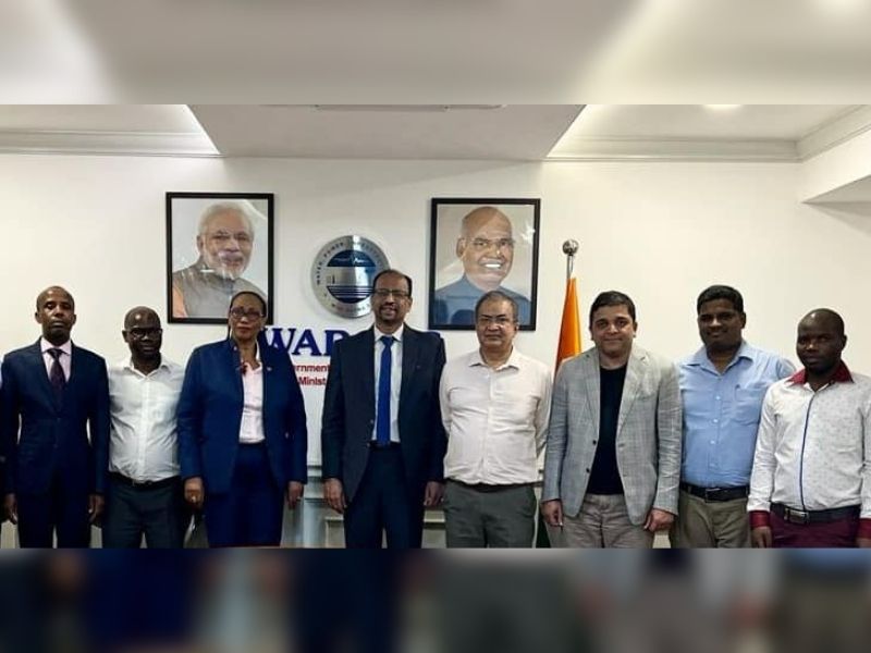 CMD WAPCOS met H.E. Ms. Stella Budiriganya, Ambassador of Republic of Burundi to India