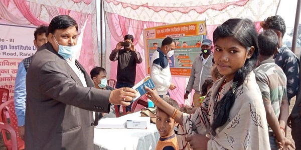 CMPDI organized Free Medical Camp under CSR activity