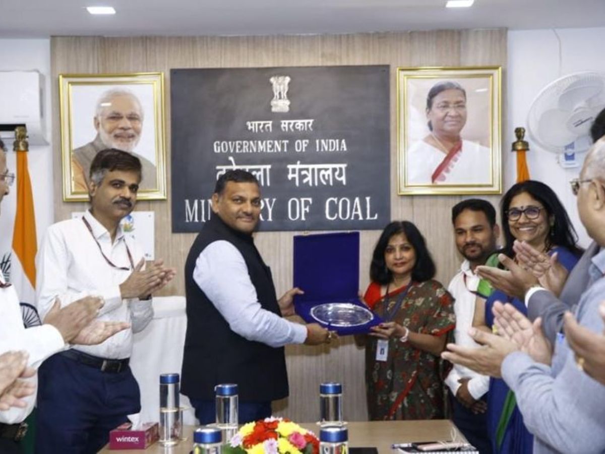 CMPDI awarded 2nd Prize by Coal Ministry