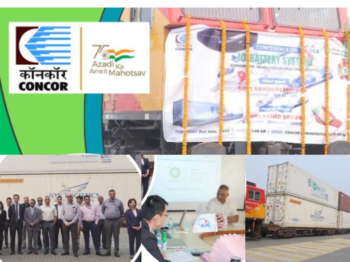 CONCOR and ITE's World's First 40FT IceBattery Container Embarks on Historic Journey