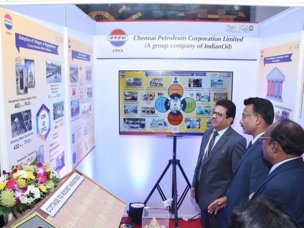 CPCL Showcases CSR achievements in Technical collaboration with IIT Madras