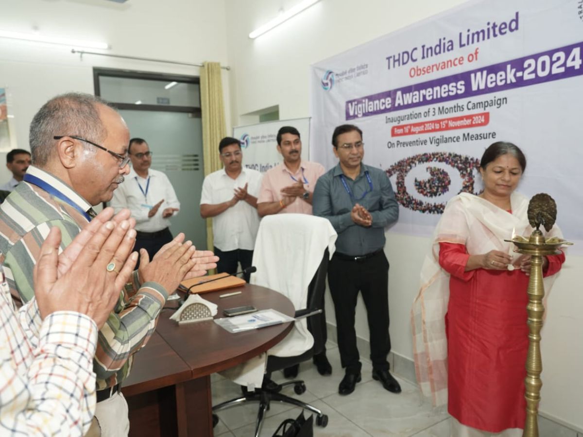 CVO, THDCIL Mrs. Rashmita Jha inaugurated Vigilance Awareness Week-2024