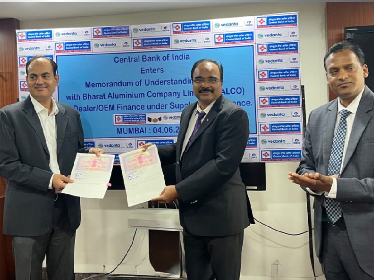 Central Bank of India signed MoU with BALCO