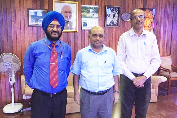 CEO CGEWHO Met Chief Secretary Andaman and Nicobar Seeeks Land for Housing Project